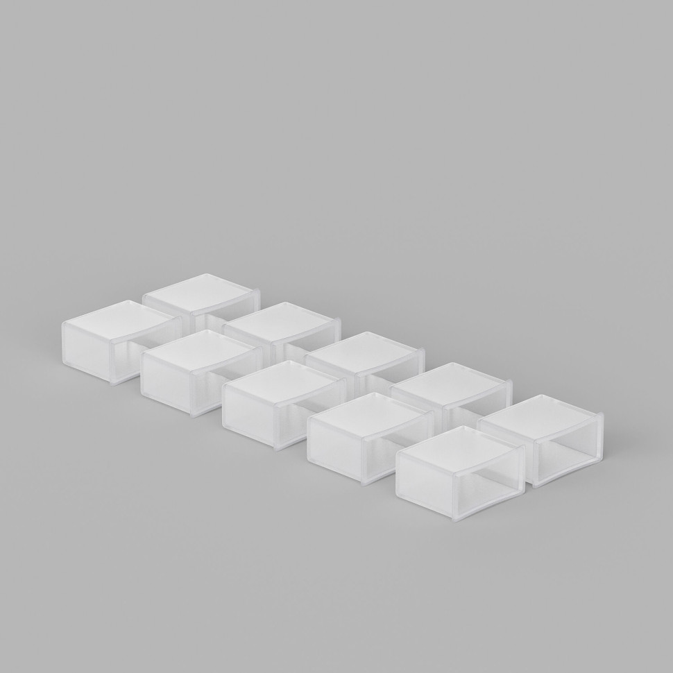 Заглушки для лент COB 24V 480Led 14W IP68 2pkt End Cup 24V СОВ