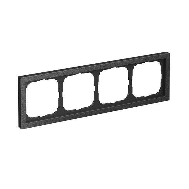 Рамка ArtGallery Pure Камень Оникс, на 4 пост, GAL373204