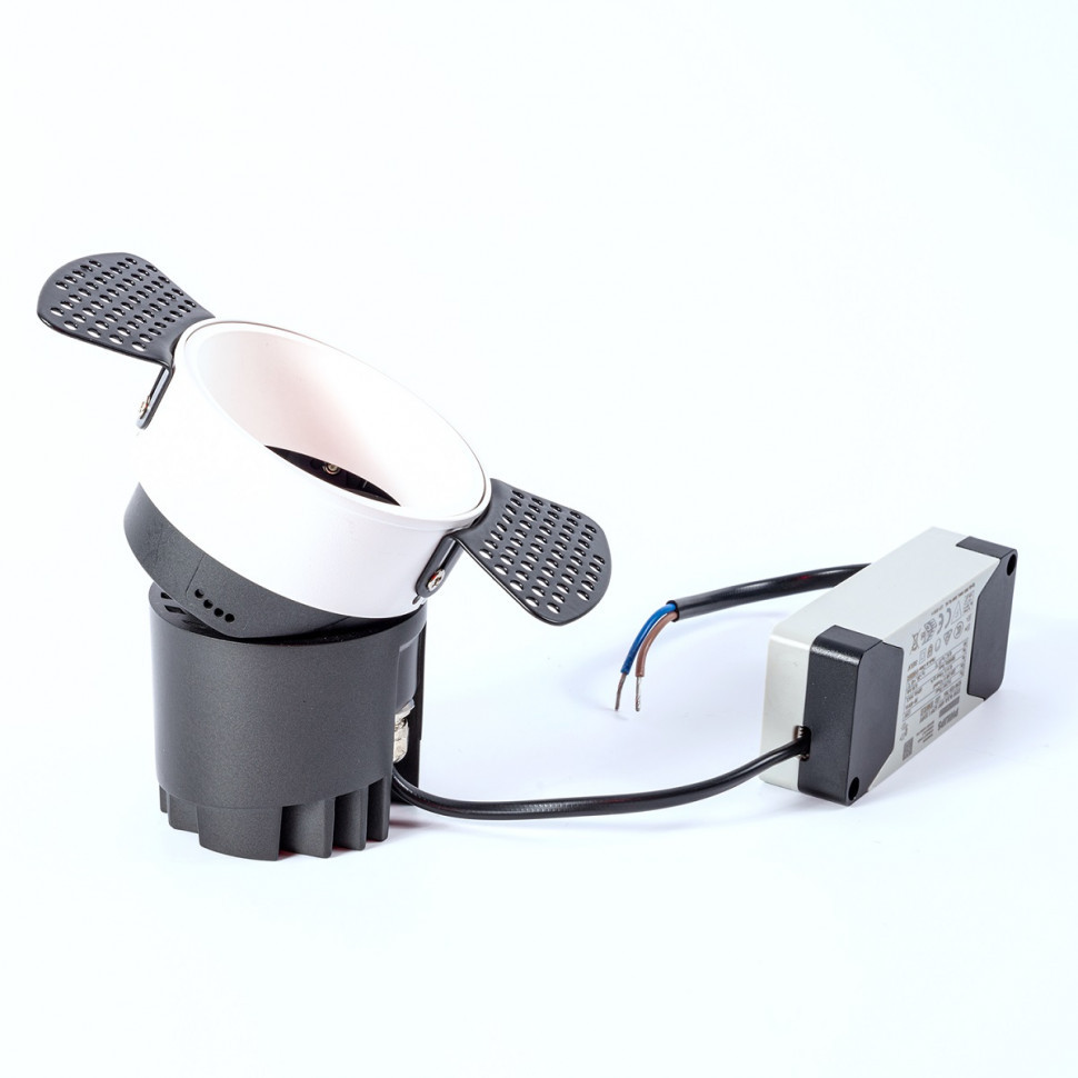 Встраиваемый светильник Fiberli 302T75 (круглая рамка) 12130203