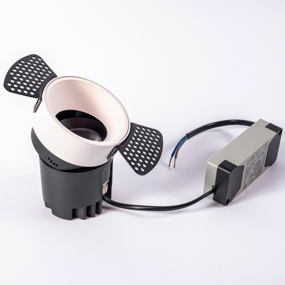 Встраиваемый светильник Fiberli 302T75 (круглая рамка) 12130203