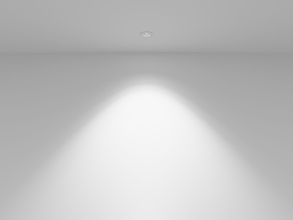  DesignLed Светильник светодиодный потолочный встраиваемый наклонный, серия DL-KZ, Белый, 12Вт, IP20, Теплый белый (3000К), KZ-2-DLW-12-WW