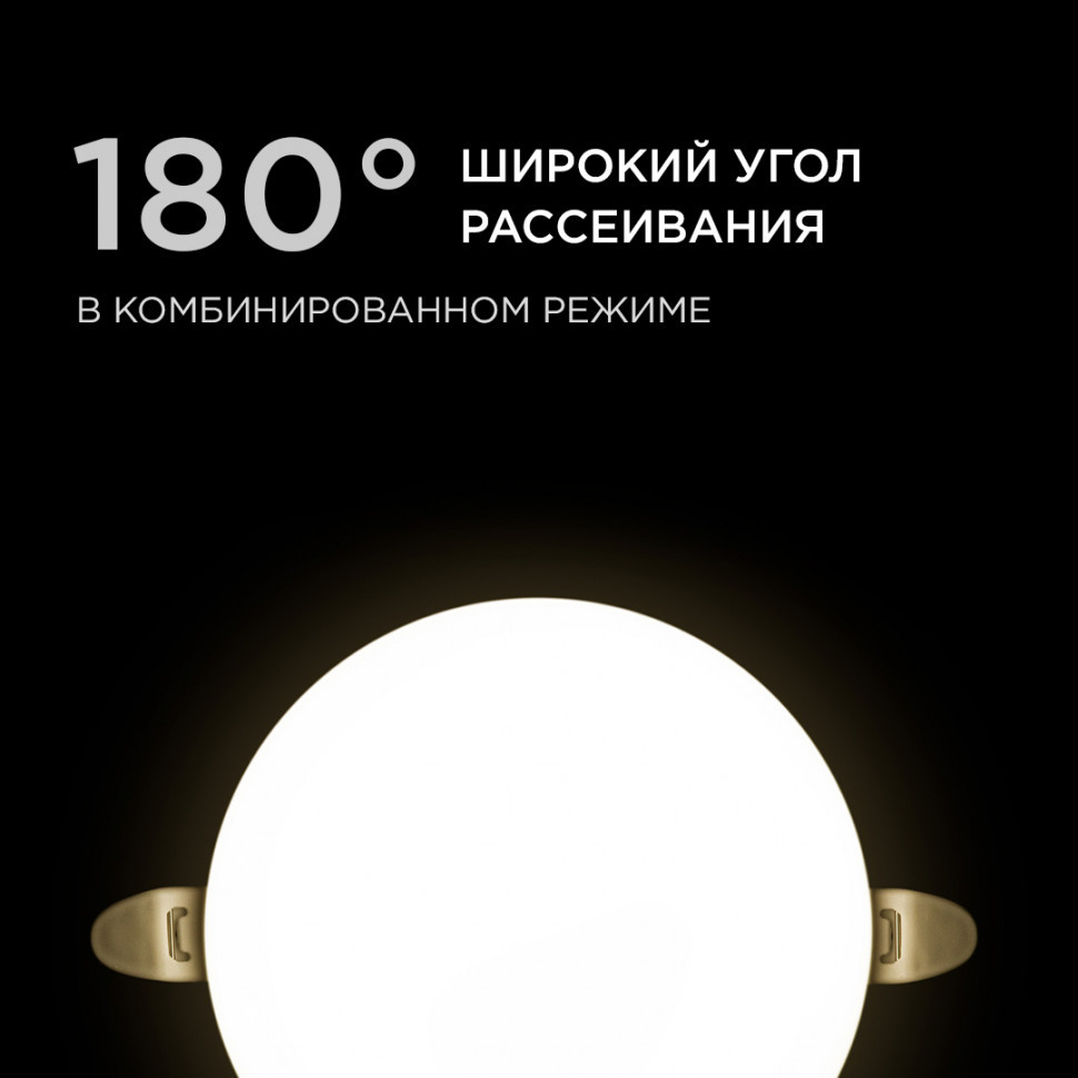 Встраиваемая светодиодная панель безрамочная Apeyron FLP 06-104