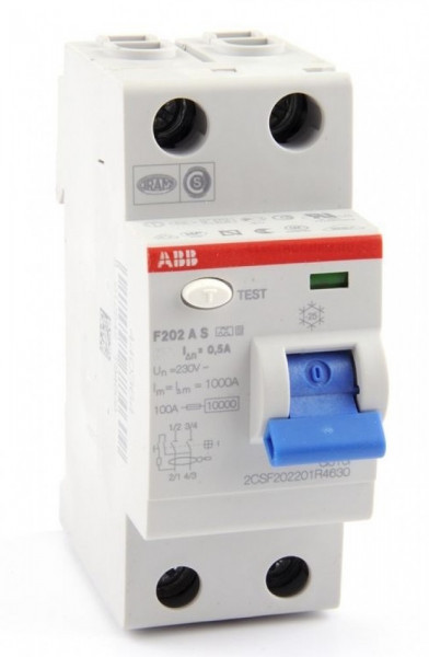 Устройство защитного отключения ABB F202 A S-63/0.3 2CSF202201R3630
