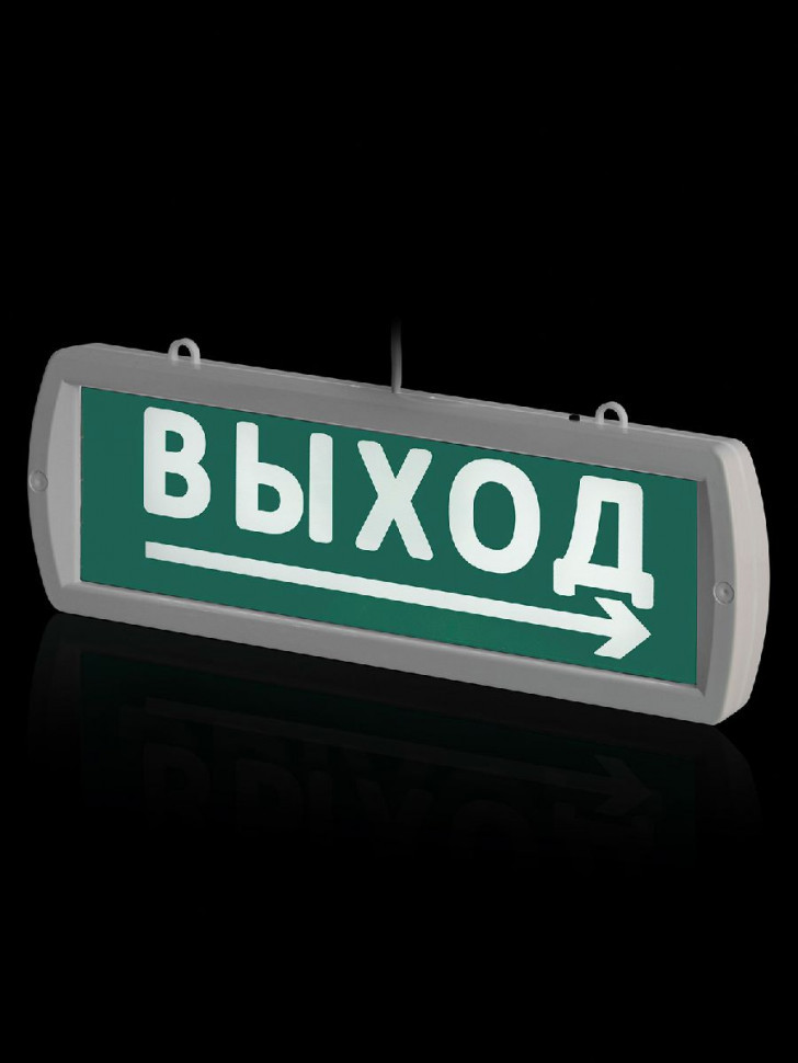 Аварийный светодиодный светильник TDM Electric Топаз-220-Д Направление к выходу SQ0349-0409