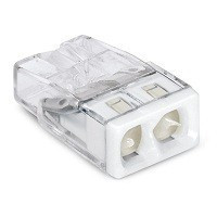 Клеммник 2х 0,5 - 2,5 мм2 24A Cu/Al с пастой "Alu-Plus" WAGO  2273-242