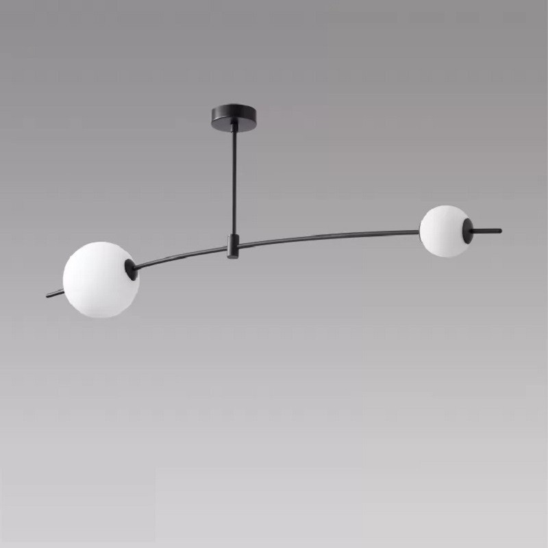 Потолочный светильник iLedex Epical 6827-2 BK+WH