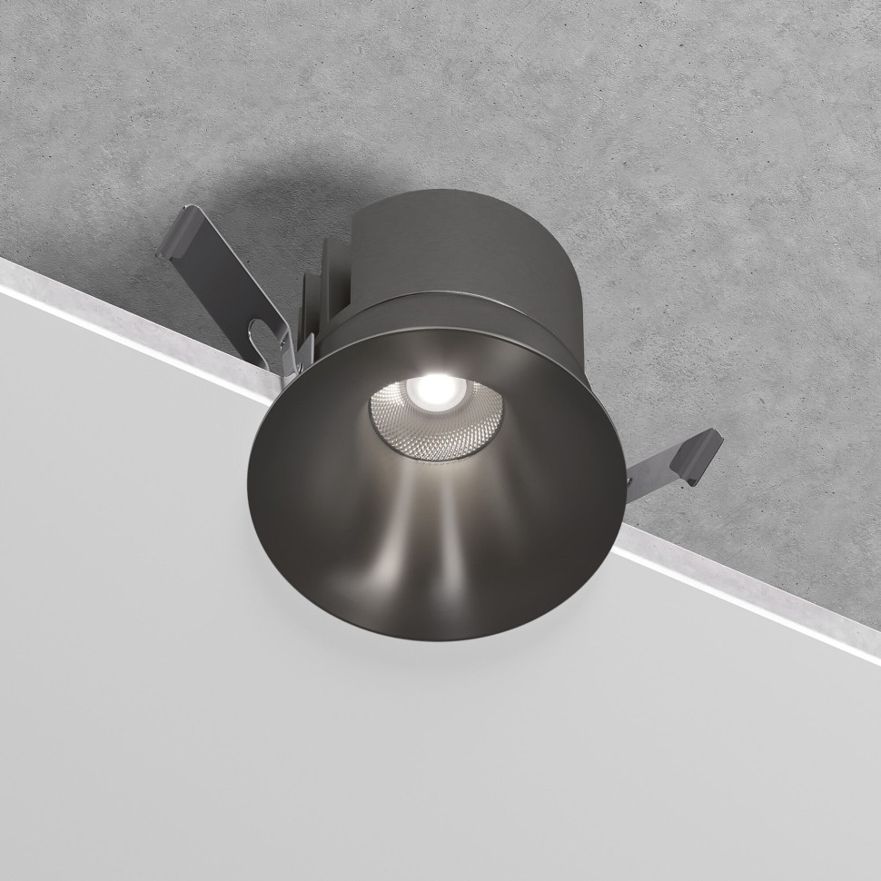 Светильник встраиваемый светодиодный Bliss 15W 4000K черный 25070/LED