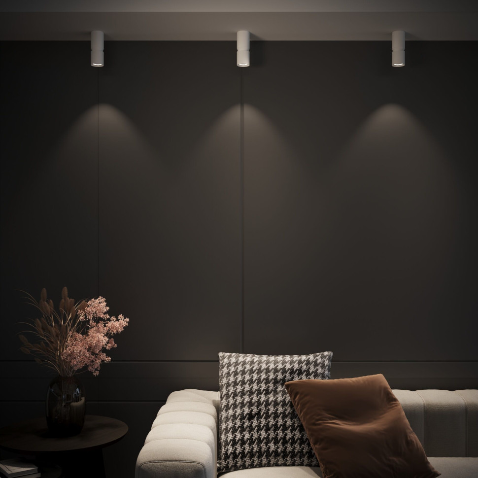 Светильник потолочный светодиодный 12W 4000К чёрный 25048/LED