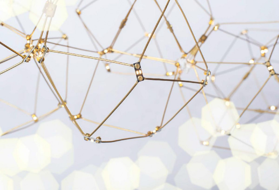 Подвесной светильник Delight Collection Lucciola MD18001068-14A matt gold