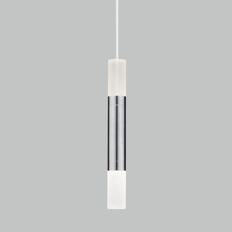 Подвесной светодиодный светильник 50210/1 LED хром