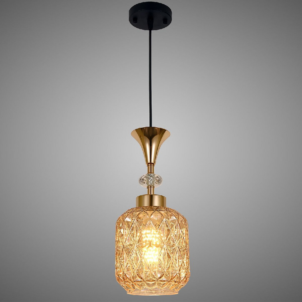 Подвесной светильник Reluce 02003-0.9-01 AMBER