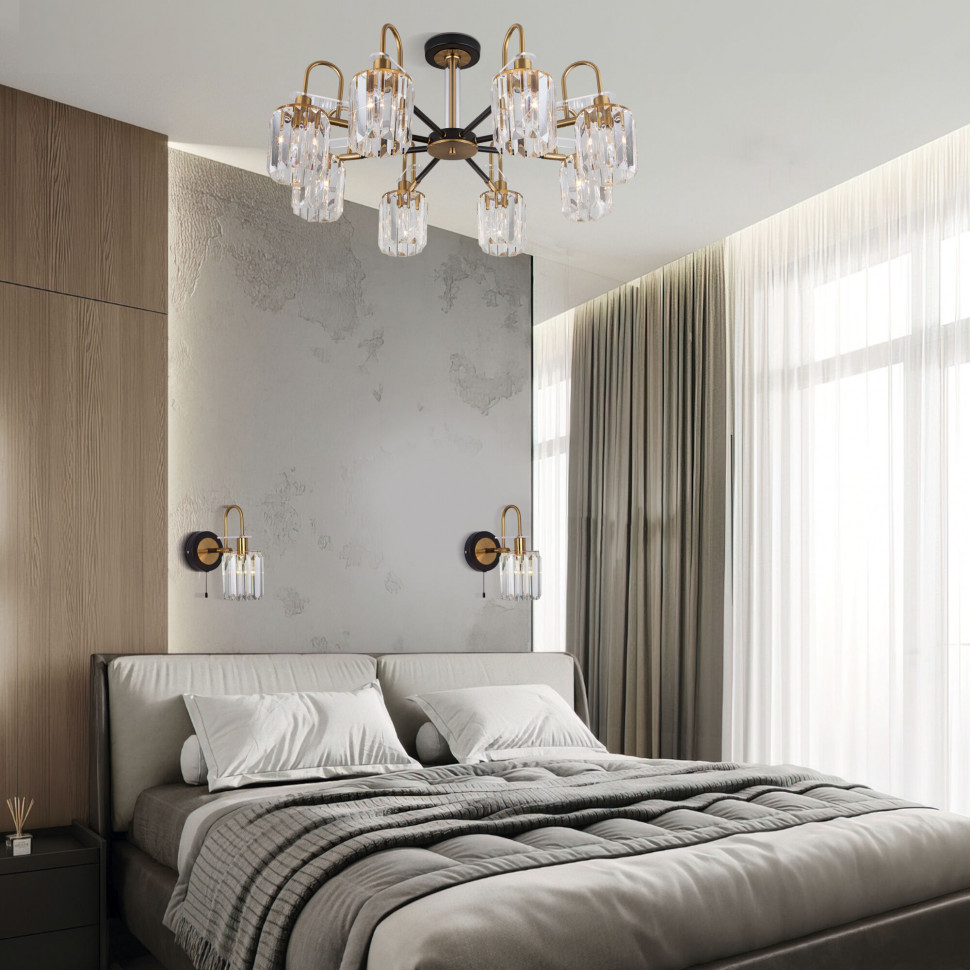 Бра в стиле лофт 70090/1 графит