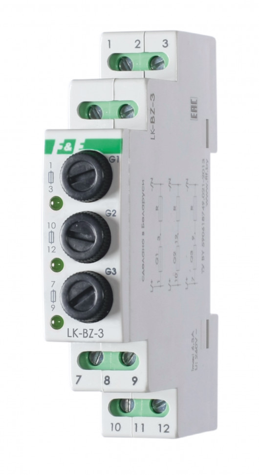 Указатель напряжения LK-BZ-3 с защитой от перегрузки по току