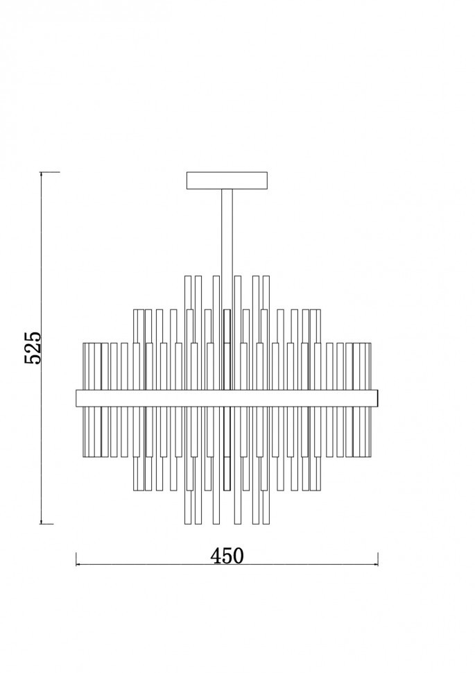 Подвесной светильник Freya FR5216PL-06BS