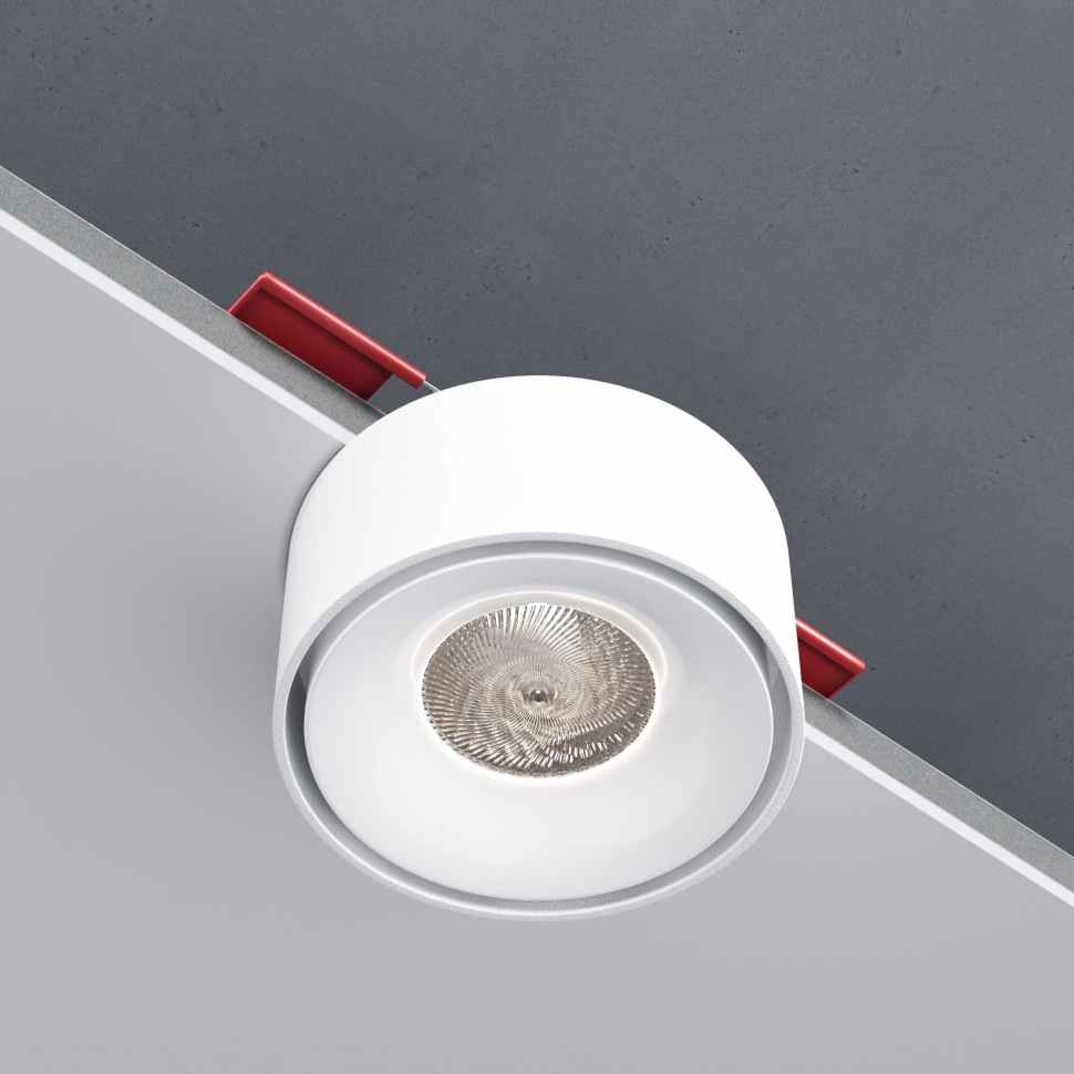 Светильник встраиваемый светодиодный Glam белый/черный 25095/LED