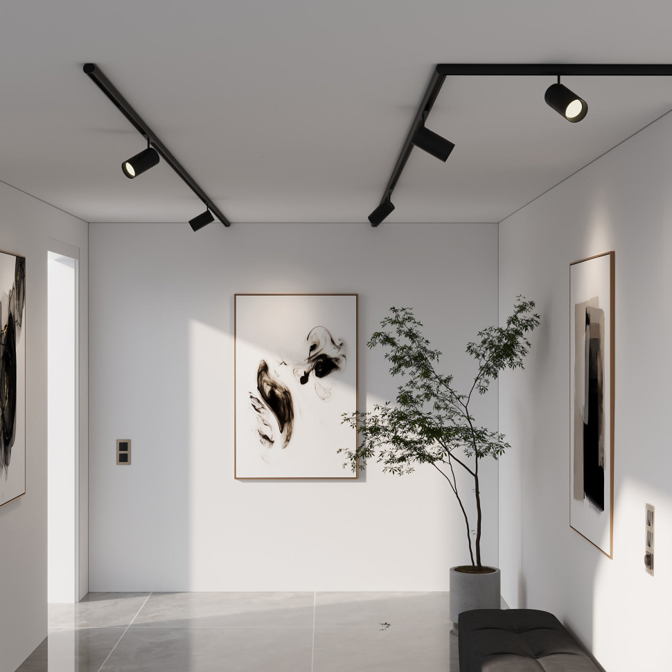 Заглушка для шинопровода Round 2 шт Slim Magnetic 85134/00