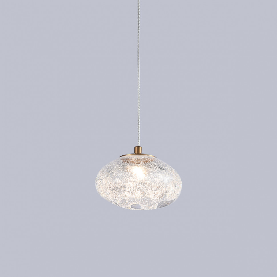 Подвесной светильник Delight Collection P98065-1S antique brass