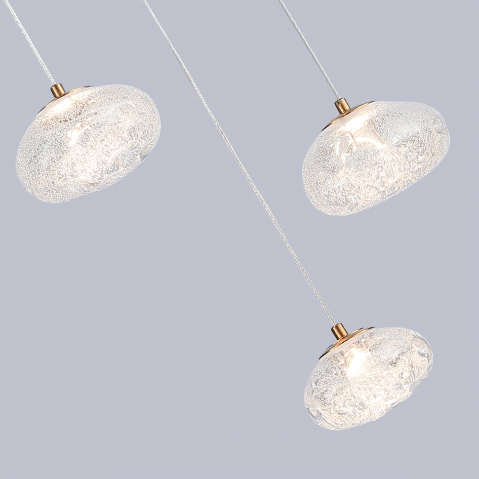 Подвесной светильник Delight Collection P98065-1S antique brass