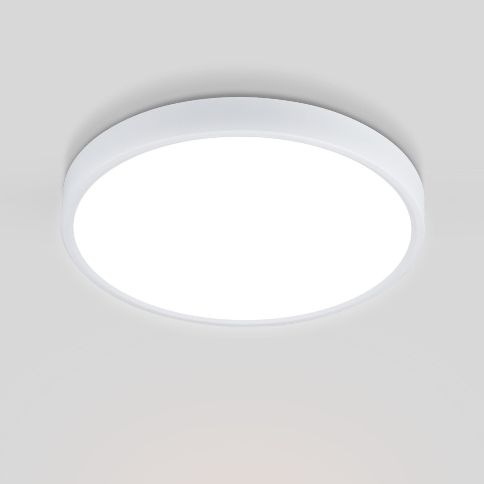 Накладной потолочный светодиодный светильник DLR034 24W 4200K