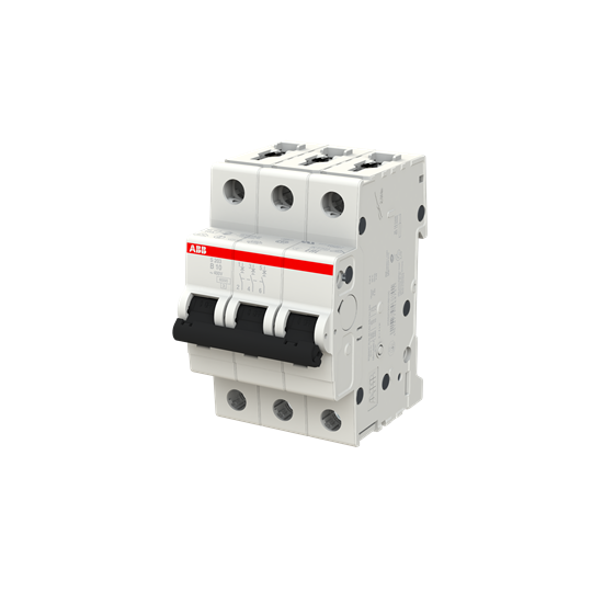 Автоматический выключатель ABB S203-B10 3P 6kA 10А 