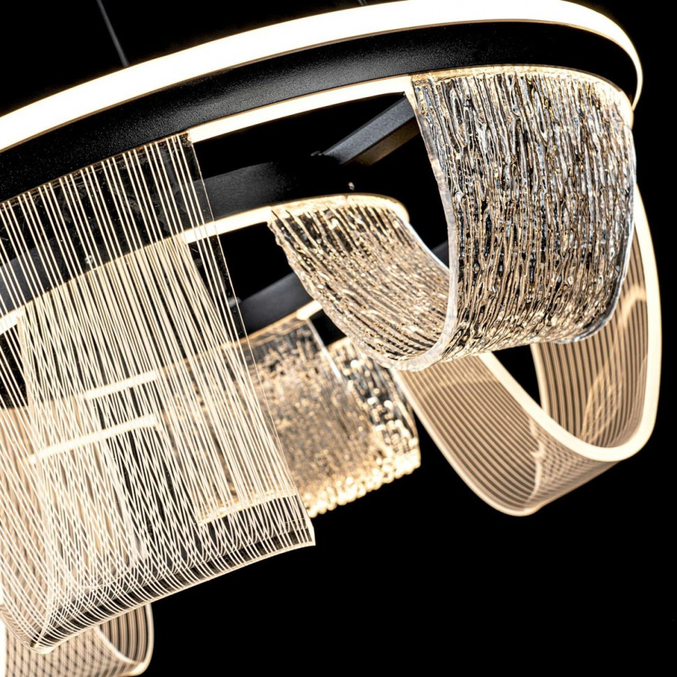 Подвесной светильник LED4U L7706-460 BK