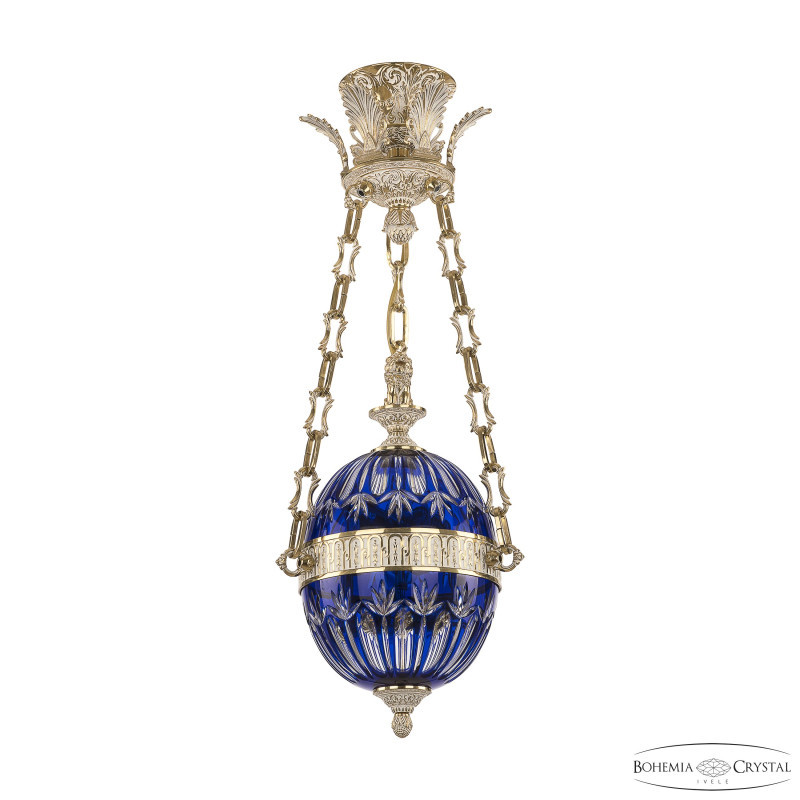 Подвесной светильник Bohemia Ivele Crystal 71000P/20 GW Clear-Blue/H-1I Y8 FL2S