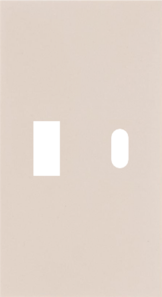 Usb+type c наклодкой 2--ух модульная цвет-песочный матовый MEITON AM12C 