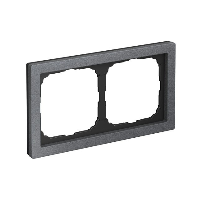 Рамка ArtGallery Pure Камень Графит, на 2 пост, GAL373102