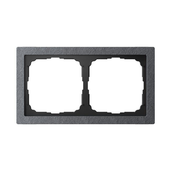 Рамка ArtGallery Pure Камень Графит, на 2 пост, GAL373102