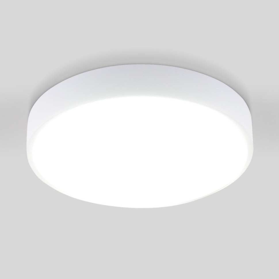 Накладной потолочный светодиодный светильник DLR034 18W 4200K