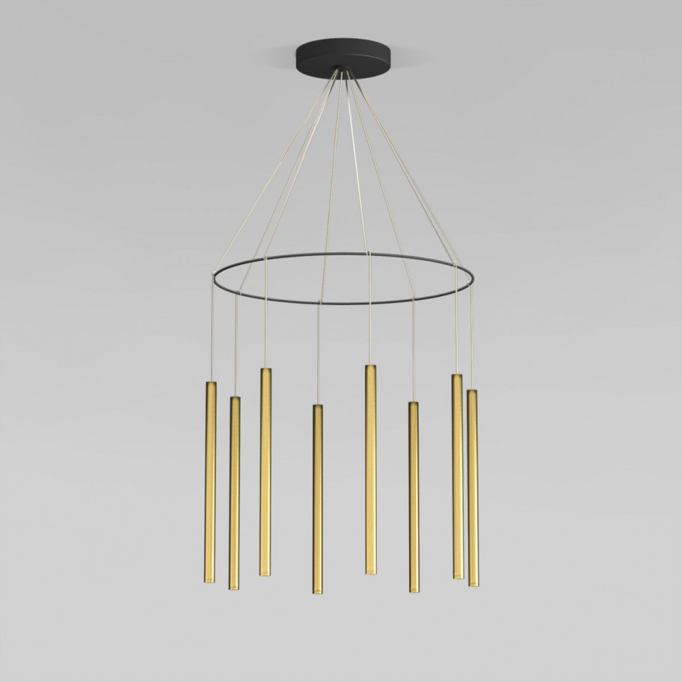 Подвесной светильник Eurosvet Pianto 301101 LED латунь a071444