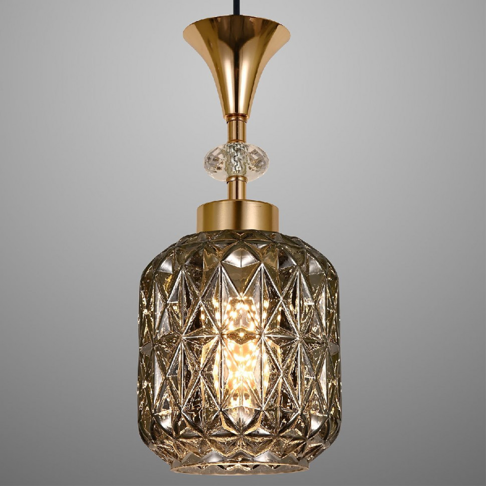 Подвесной светильник Reluce 02003-0.9-02 SMOKE