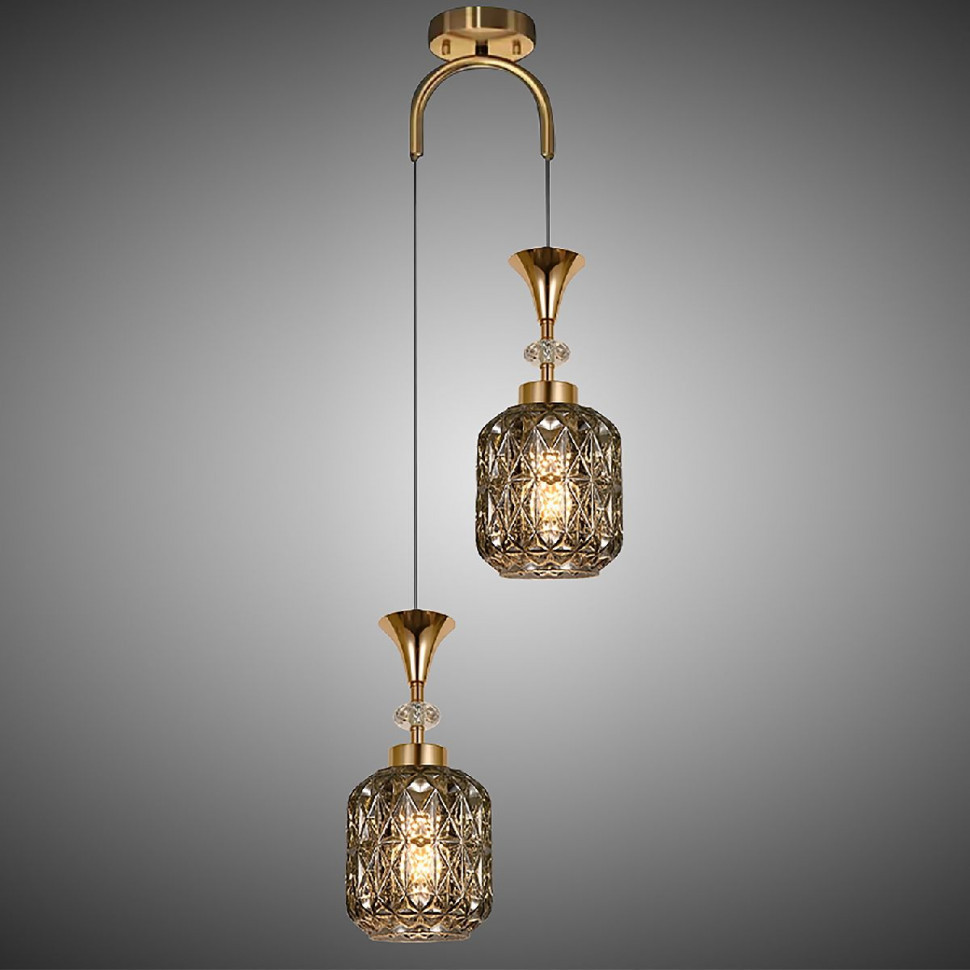 Подвесной светильник Reluce 02003-0.9-02 SMOKE