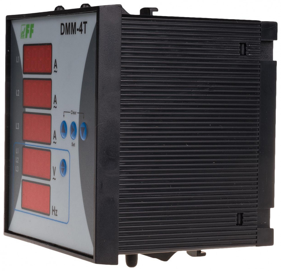 Цифровой указатель DMM-4T для контроля параметров трёхфазной сети