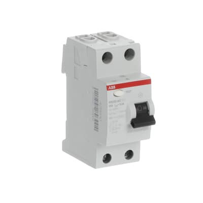Устройство защитного отключения (УЗО) ABB FH202 AC-25/0.3 Тип-AС 2P 25A 300мА 2CSF202003R3250