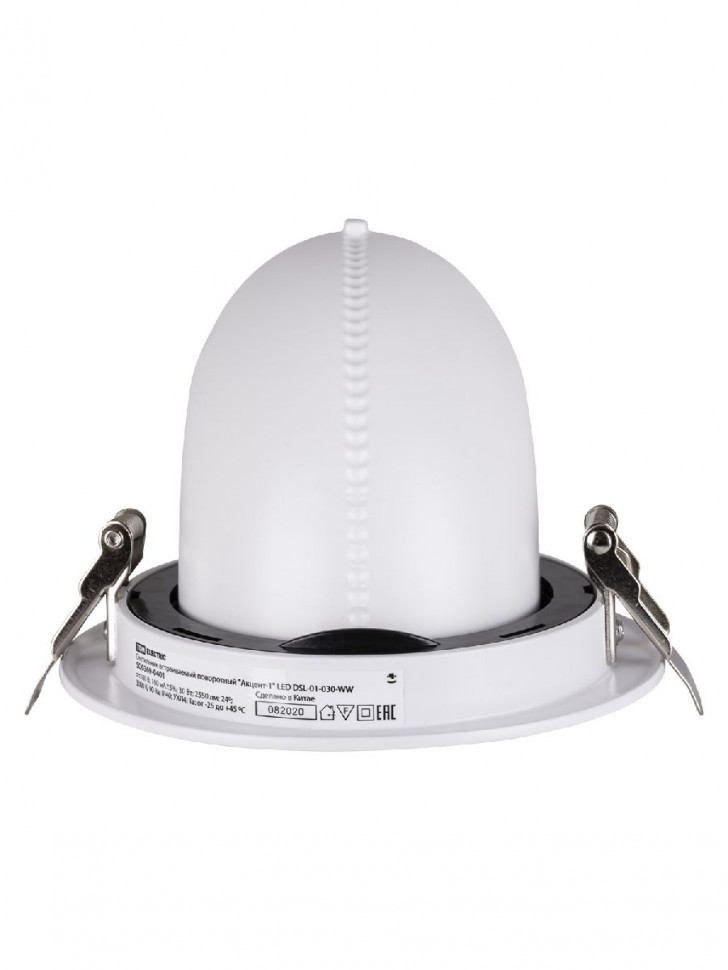 Встраиваемый светодиодный светильник TDM Electric Акцент-1DSL-01-030-WW SQ0369-0401
