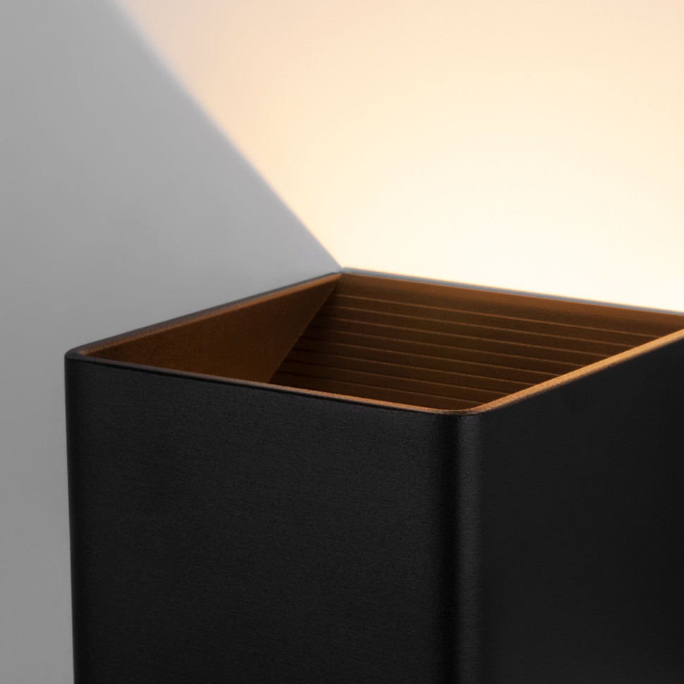 Corudo LED чёрный Настенный светодиодный светильник MRL LED 1060 чёрный