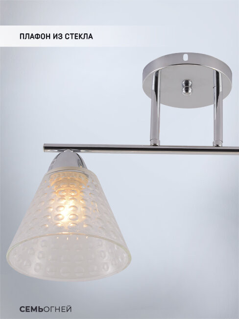 Потолочный светильник Seven Fires Fabius SF3391/2C-CR-CL