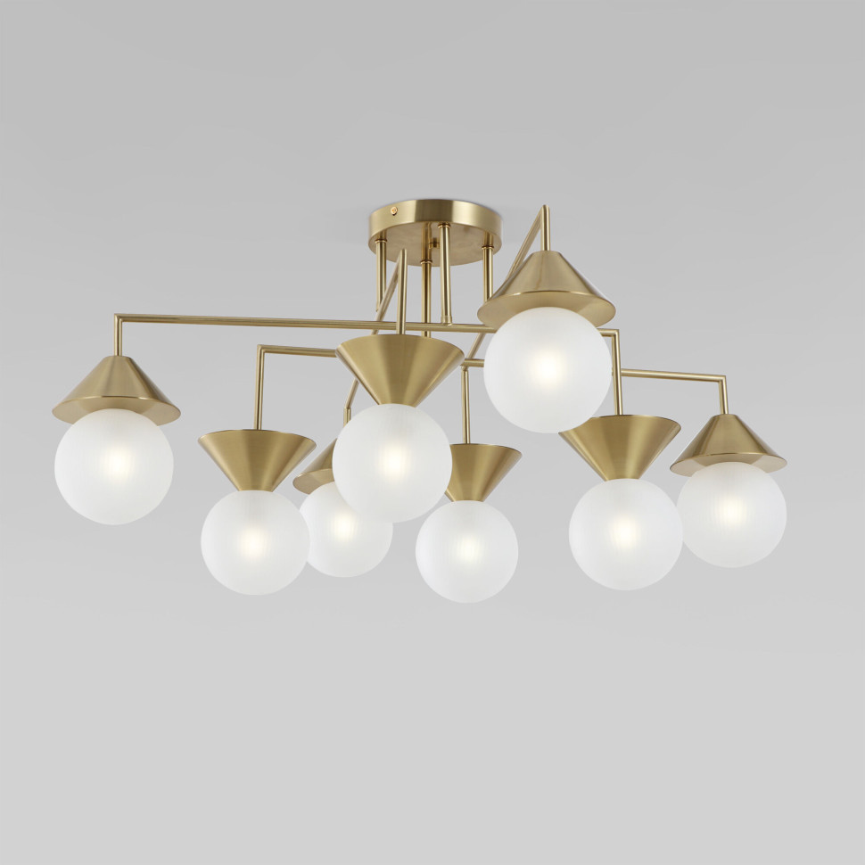 Потолочная люстра Smart 302002/8 латунь Smart