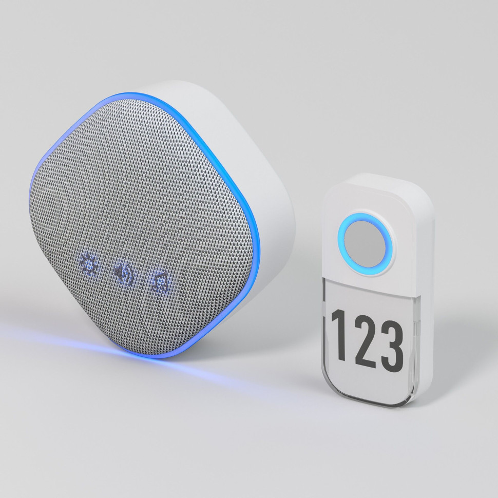 Звонок беспроводной 36M IP20 DBQ29M WL белый