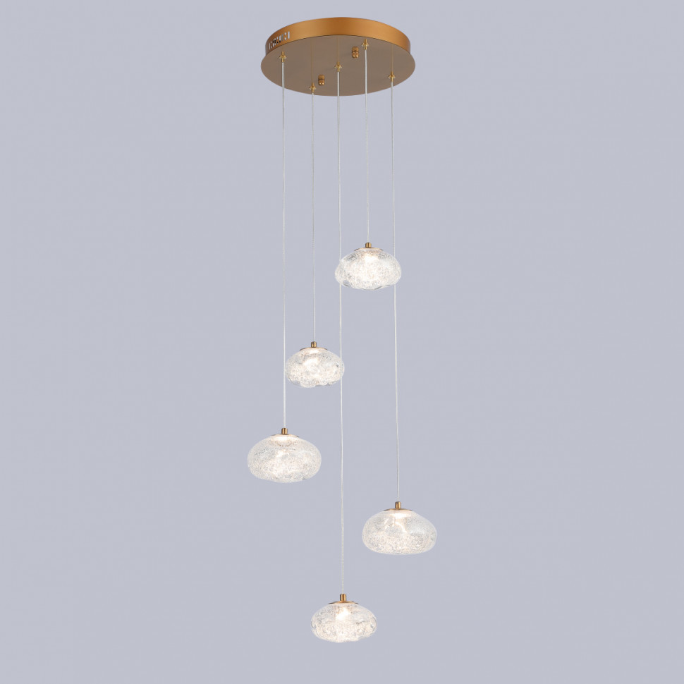 Подвесной светильник Delight Collection P98065-5 antique brass