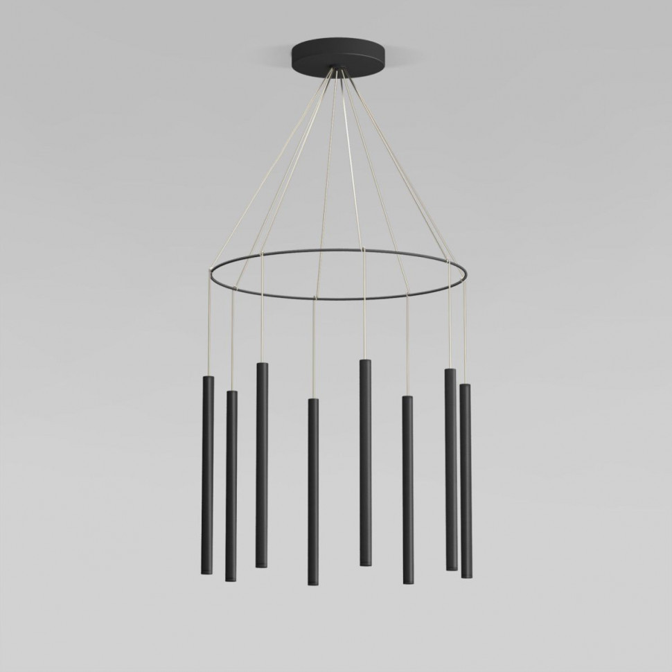 Подвесной светильник Eurosvet Pianto 301101 LED черный a071443