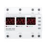 Реле напряжения трёхфазное 40A ROSTOKELECTRO (DigiTop) RE V3F-40A