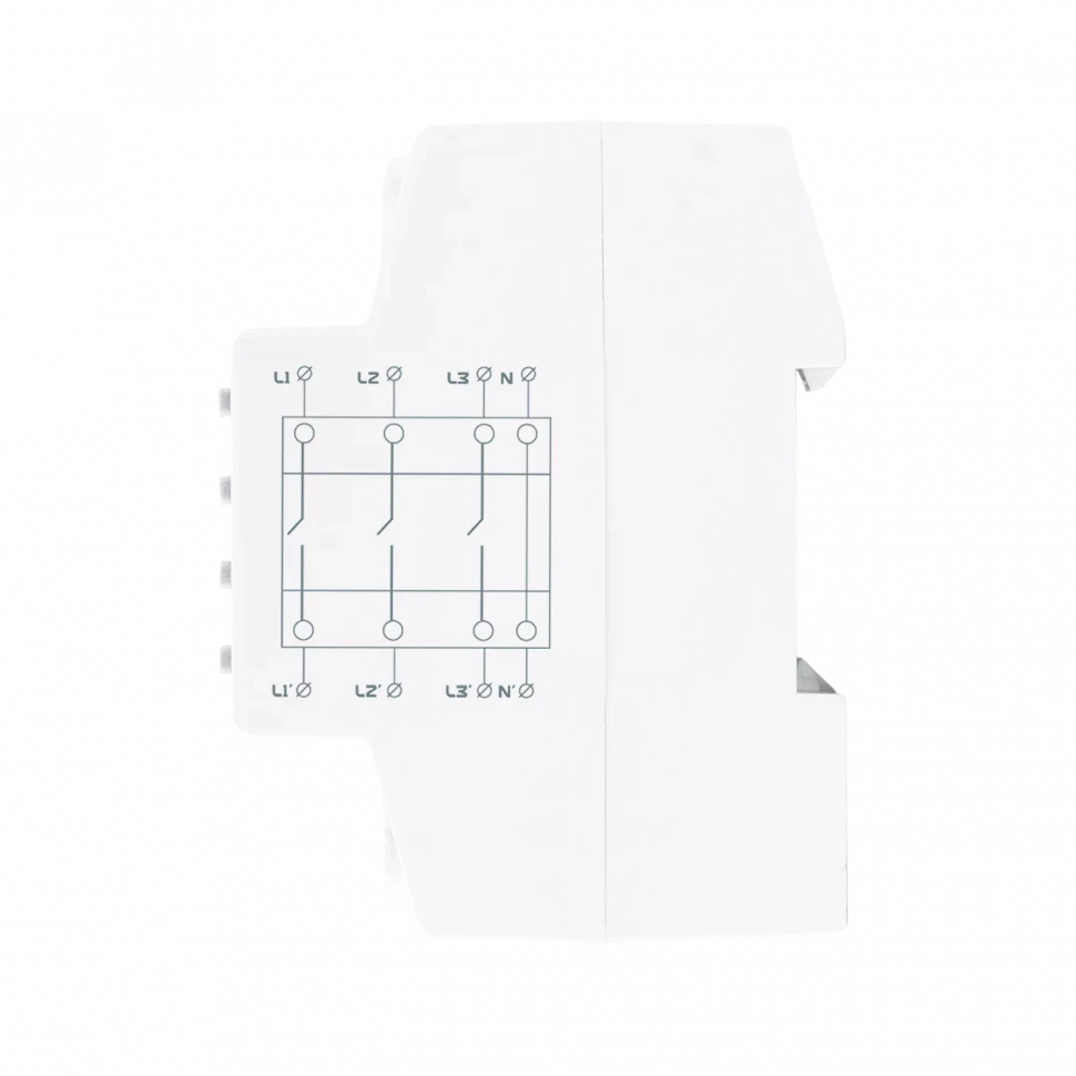 Реле напряжения трёхфазное 40A ROSTOKELECTRO (DigiTop) RE V3F-40A