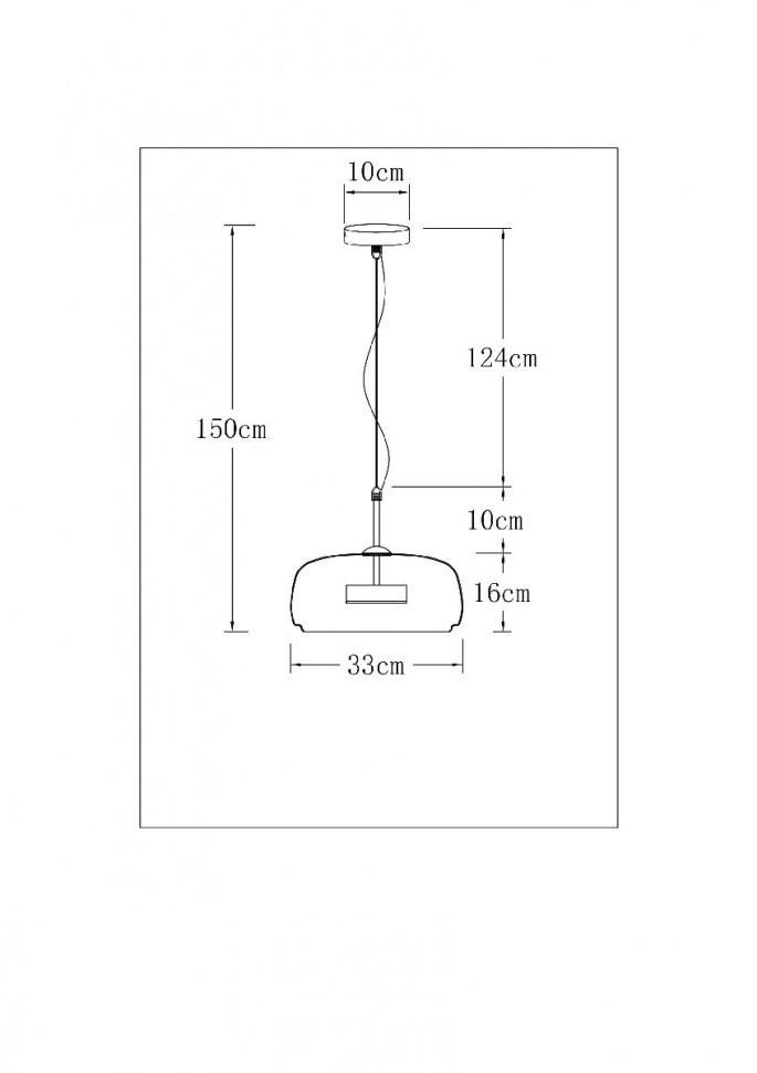 Подвесной светильник Arte Lamp Padova A2404SP-33SM