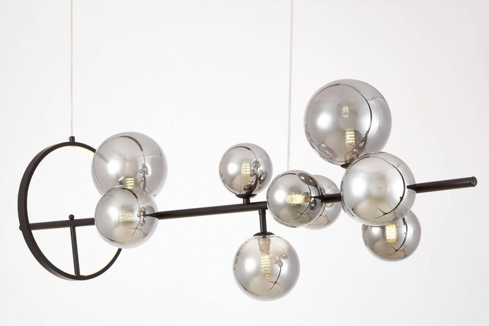 Подвесной светильник Lumina Deco LDP 7033-10 BK+GY