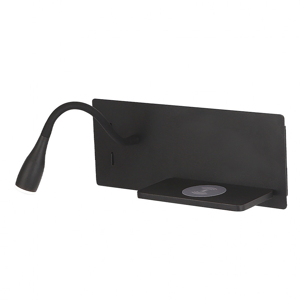 Настенный светильник Crystal Lux CLT 217W Qi+USB BL