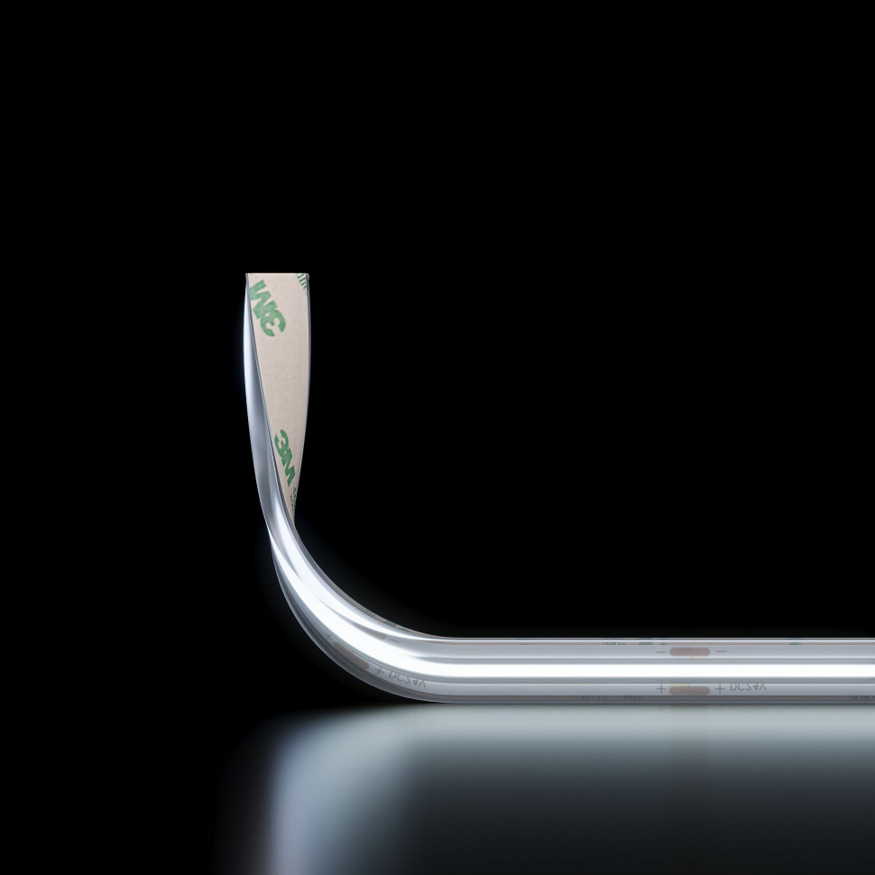 Лента светодиодная 480Led 14W IP68 3300K теплый белый, 5м COB 24V 480Led 14W IP68