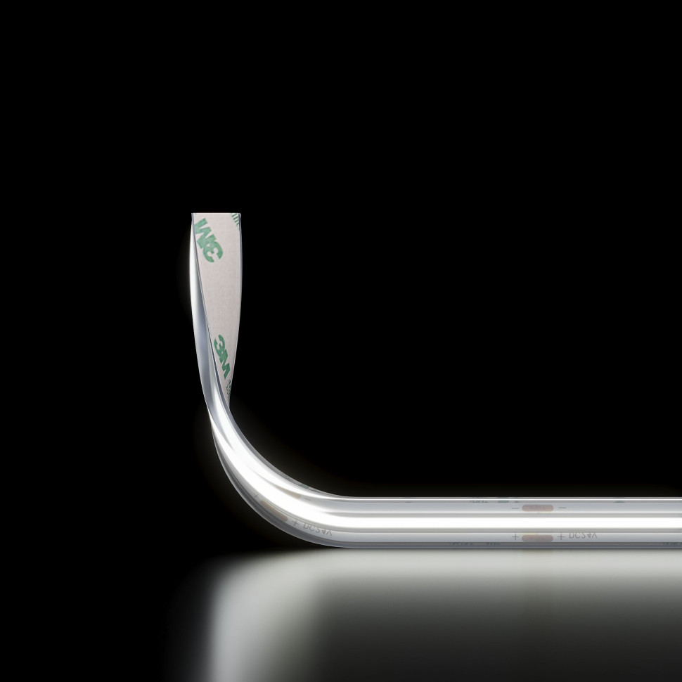 Лента светодиодная 480Led 14W IP68 3300K теплый белый, 5м COB 24V 480Led 14W IP68