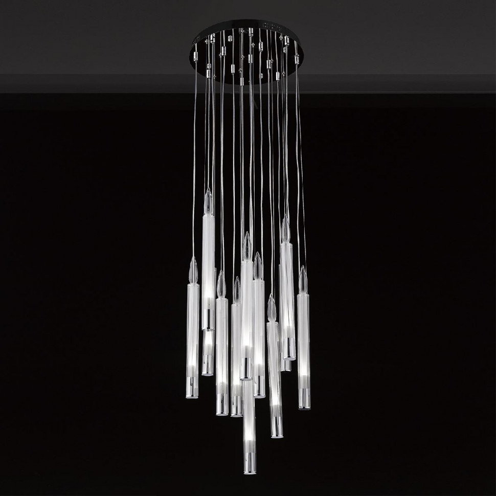 Подвесной светильник Delight Collection Candle P68094-13 chrome